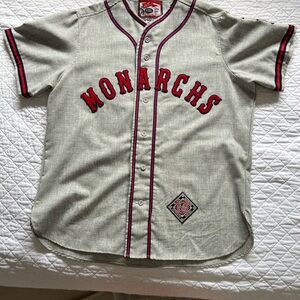 Vintage Ebbets Field Flannels Kansas City Monarchs Negro League authentic